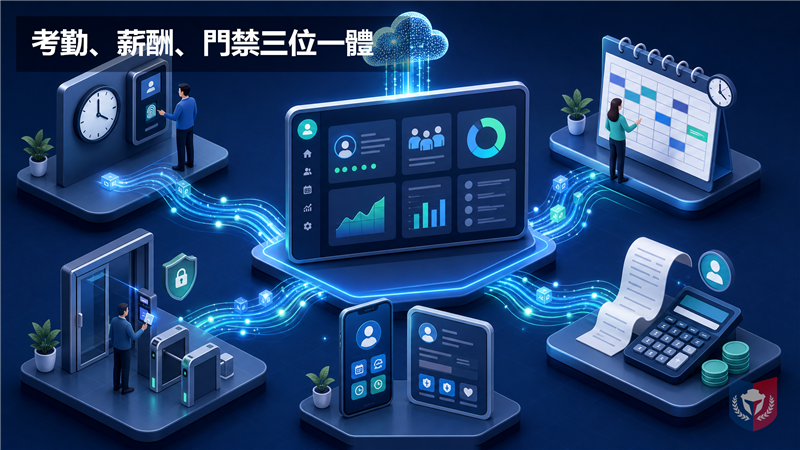 從門禁到薪酬：一體化考勤薪酬系統如何重塑企業管理