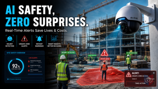 AI Cameras Become the New Standard for Construction Site Safety: Real-Time Alerts for Accident Prevention and Cost Savings