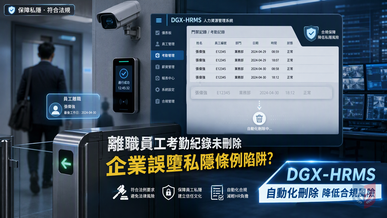 離職員工考勤紀錄未刪除 企業誤墮私隱條例陷阱？