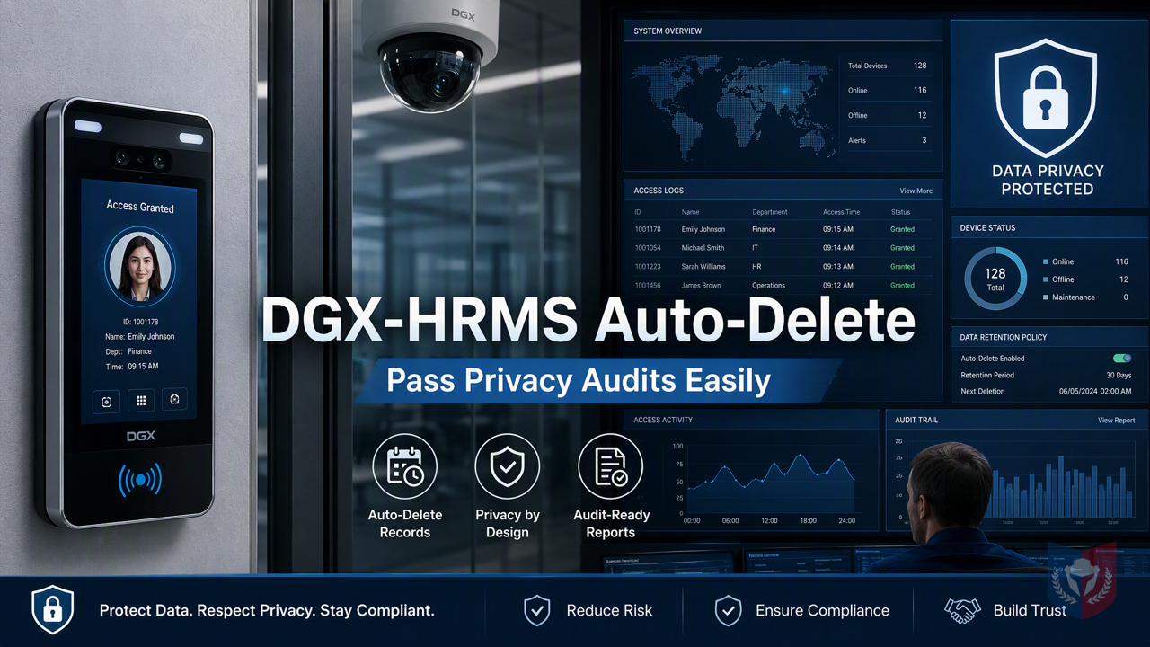 DGX-HRMS 自動刪除功能 助企業輕鬆應對私隱審查