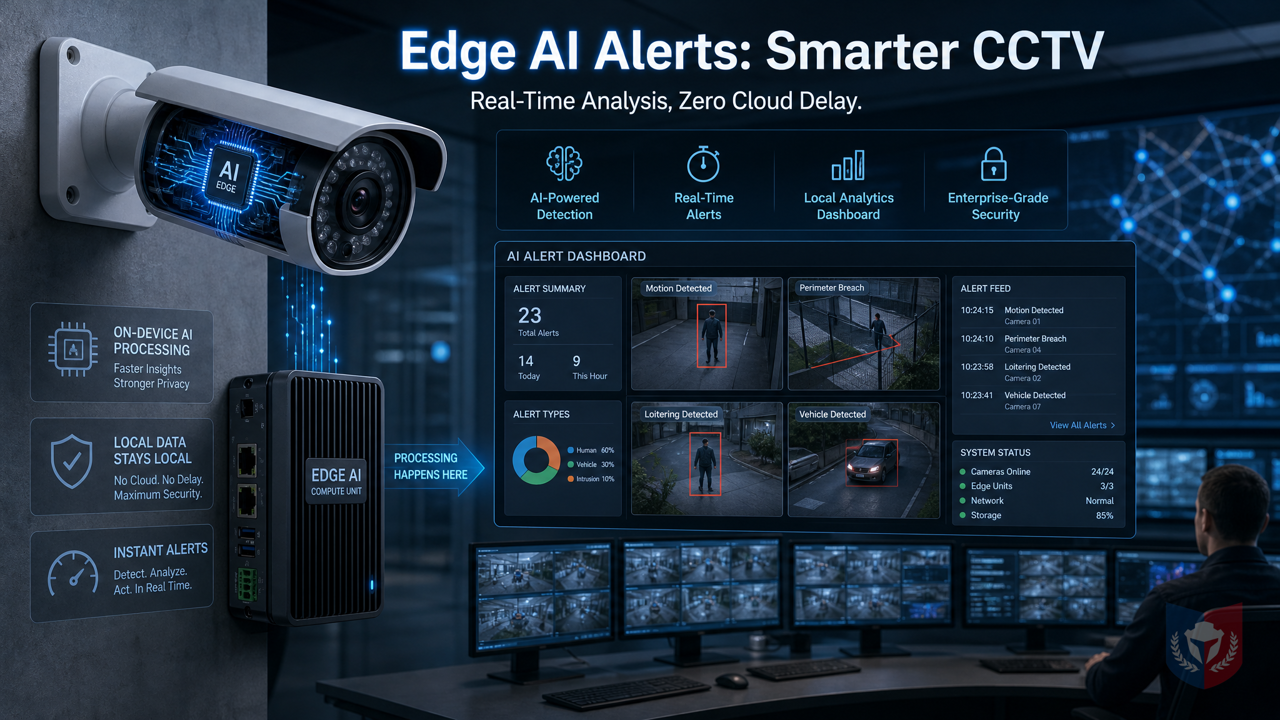 邊緣運算結合AI警報：CCTV錄像系統的智能升級趨勢