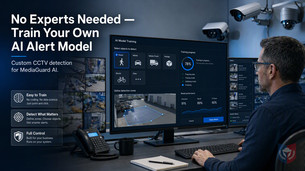 無須專業人士！AI GUARD 模型訓練讓普通操作者輕鬆定製警報模型
