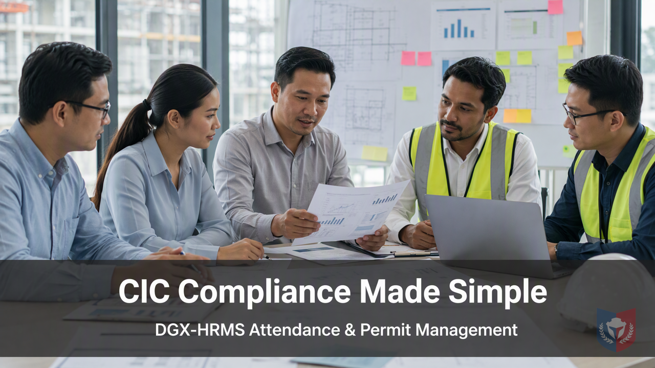 建造業合規解讀：DGX-HRMS 如何協助大判符合 CIC 要求？