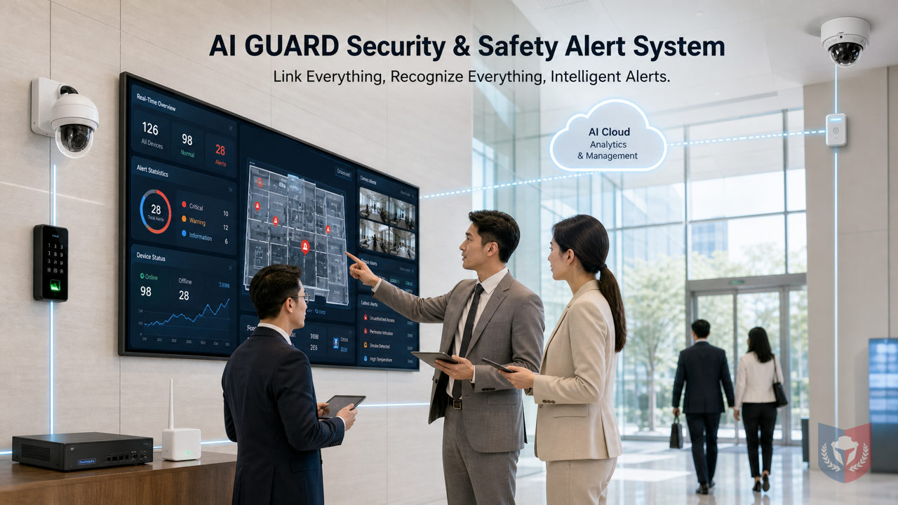 AI GUARD 保安與安全警報系統：建築物系統級 AI 與 IoT 應用新趨勢