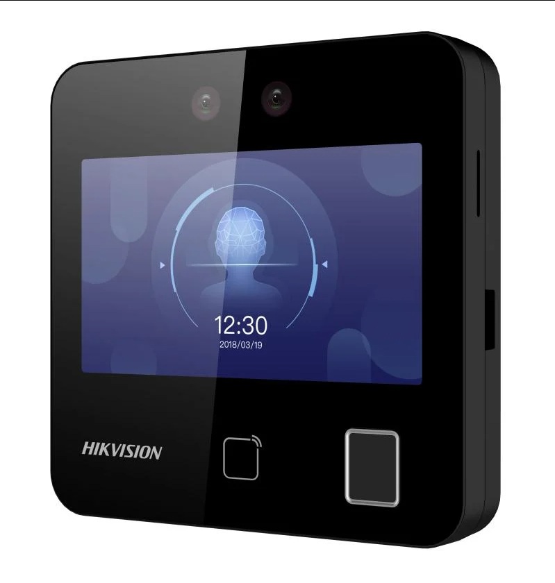 Hikvision DS-K1T343MFW/D10S/D13 Face and Fingerprint Recognition Access Control All-in-One Machine with WIFI 4.3 Ins