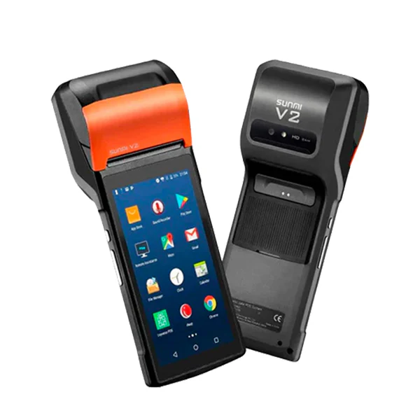 Sunmi V2s  plus label terminal pos ticket printer and nfc