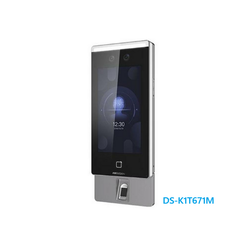 Hikvision DS-K1T671MF Access Control and Attendance Timer with Intelligent Face Recognition and Temperature Measurement